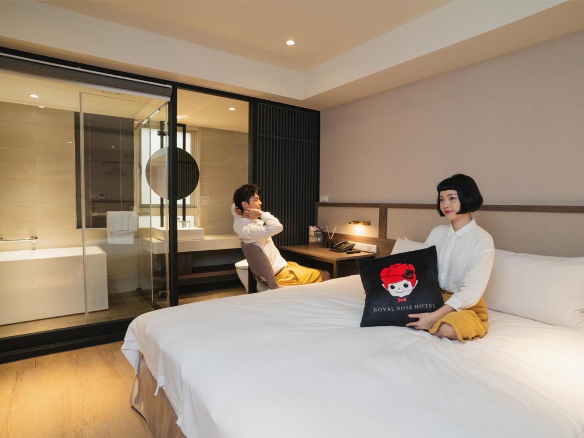 Royal Rose Hotel Zhongshan Тайбэй Номер фото